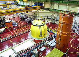 inside of nuclear powerplant